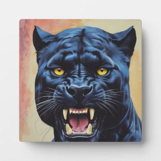 Plaque Photo Jaguar - Panthère noire