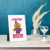 Plaque Photo J'Ai Voté Maire Mccheese (Côté)