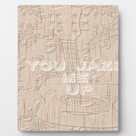 Plaque Photo J'aime le bois brun Hakuna Matata (Devant)