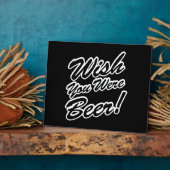 Plaque Photo J'Aimerais Que Tu Sois Bière ! (Côté)