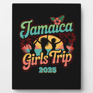 Plaque Photo Jamaica Girls Trip Squad 2025 Vibes tropicales