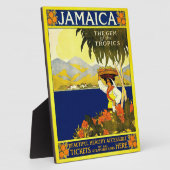 Plaque Photo Jamaica Steamship (Côté)