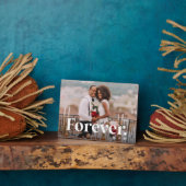 Plaque Photo Jamais | Photo horizontale Mariage ou Fiançailles (Côté)