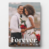 Plaque Photo Jamais | Photo verticale Mariage ou Fiançailles (Devant)