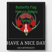 Plaque Photo Jambo Kenya (Devant)