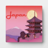 Plaque Photo Japon (Devant)