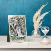 PLAQUE PHOTO JARDIN (Côté)