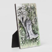 PLAQUE PHOTO JARDIN (Côté)