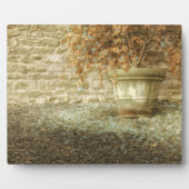 Plaque Photo Jardin d'automne rustique (Devant)