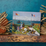 Plaque Photo Jardin de Sainte-Adresse | CLAUDE MONET |<br><div class="desc">Le jardin de Sainte-Adresse est un tableau de Claude Monet datant de 1867.</div>