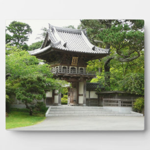 Plaque Photo Jardin de thé japonais à San Francisco