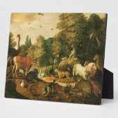 Plaque Photo Jardin d'Eden (huile sur toile) (Côté)