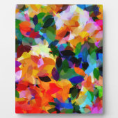 PLAQUE PHOTO JARDIN DES FLEURS (Devant)