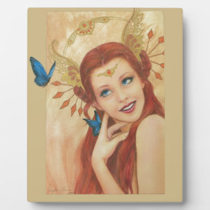 Plaque Photo Jardin des objets ailés