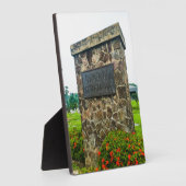 Plaque Photo Jardin du parc de Gethsemane (Côté)