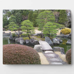 Plaque Photo Jardin japonais 日 本 庭 園