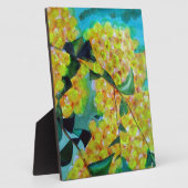 Plaque Photo Jaune Wattle (Côté)