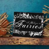 Plaque Photo Je crois aux fées sombres (Côté)