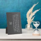 Plaque Photo "Je ne suis pas un avocat" Notaire (Côté)