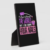 Plaque Photo Je Peux Changer Vos Nails (Côté)