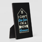 Plaque Photo Je Suis Un Nouveau Propriétaire (Côté)