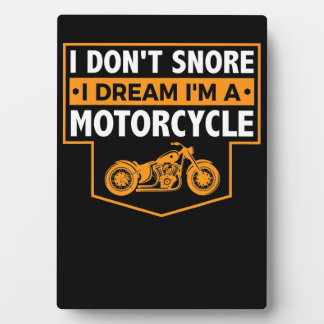 Plaque Photo Je Suis Un Véritable Cadeau Motocycliste Pour Les 