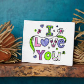 Plaque Photo Je T'Aime (Côté)