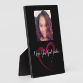 Plaque Photo Je t'aime Godmère (Côté)