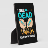 Plaque Photo Je Vois Des Cuticules Partout (Côté)