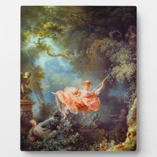 Plaque Photo Jean Honore Fragonard The Swing