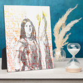 Plaque Photo Jeanne d'Arc (Côté)