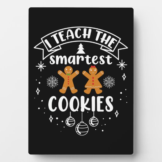 Plaque Photo J'Enseigne Les Cookies Les Plus Intelligents Ensei (Devant)