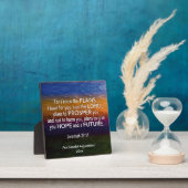 PLAQUE PHOTO JEREMIAH 29:11 (Insitu)