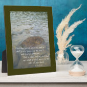 Plaque Photo Jeremiah 29:12-13 (Côté)