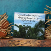 Plaque Photo Jeremiah 29:13 Seeking and finding God (Côté)