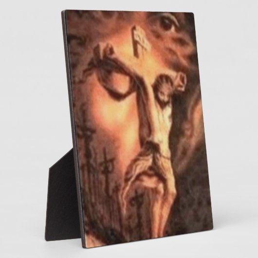 PLAQUE PHOTO JESUS (Côté)