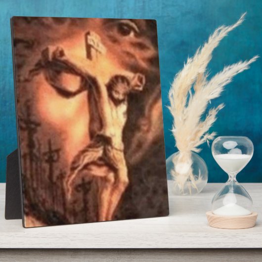 PLAQUE PHOTO JESUS (Côté)