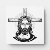 Plaque Photo Jésus-Christ (Devant)