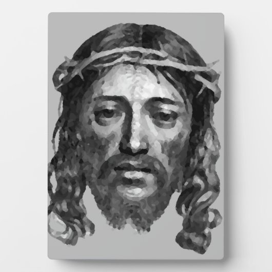 PLAQUE PHOTO JESUS CHRIST (Devant)