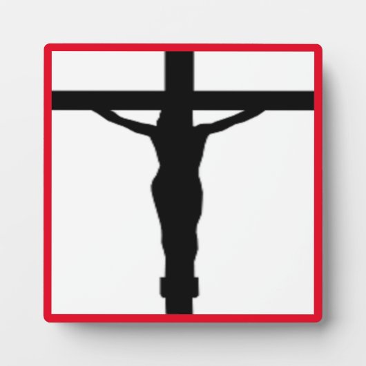 PLAQUE PHOTO JESUS CHRIST (Devant)