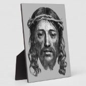 PLAQUE PHOTO JESUS CHRIST (Côté)