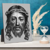 PLAQUE PHOTO JESUS CHRIST (Côté)