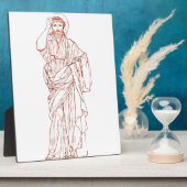 Plaque Photo Jésus-Christ de Nazareth Fils de Dieu (Côté)