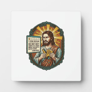 Plaque Photo Jésus Mauvaise Influence Produit Avis Échec Social