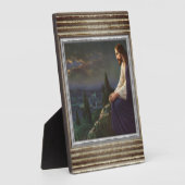 Plaque Photo Jésus Sur Une Montagne (Côté)