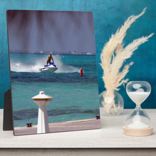 Plaque Photo Jet Ski Paradise (Côté)