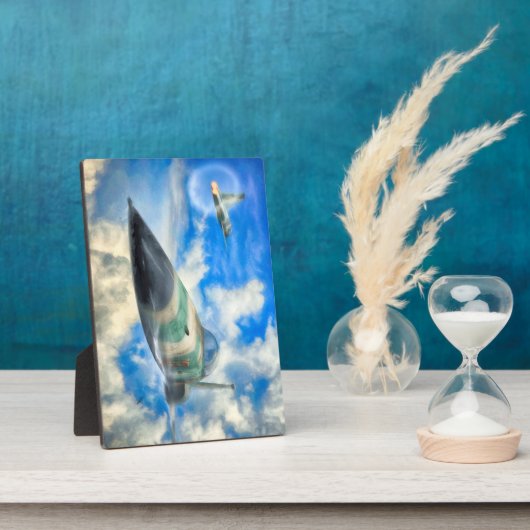 Plaque Photo JEU DE COMBAT SUPERSONIQUE F-5N Tiger II (Côté)