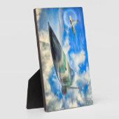 Plaque Photo JEU DE COMBAT SUPERSONIQUE F-5N Tiger II (Côté)