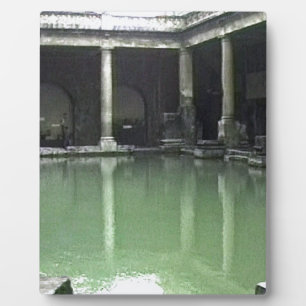 Plaque Photo jGibney romain T de l'Angleterre 1986 Bath1