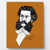 Plaque Photo Johann Strauss Jr. (Devant)